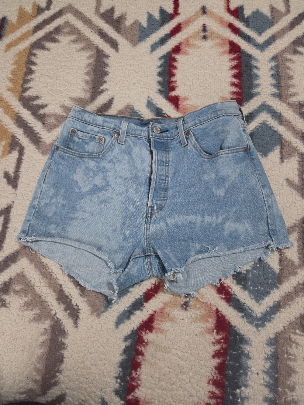 Levi's 501 Original high-rise denim shorts Size W29